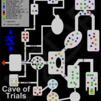 Карта Cave of Trials 